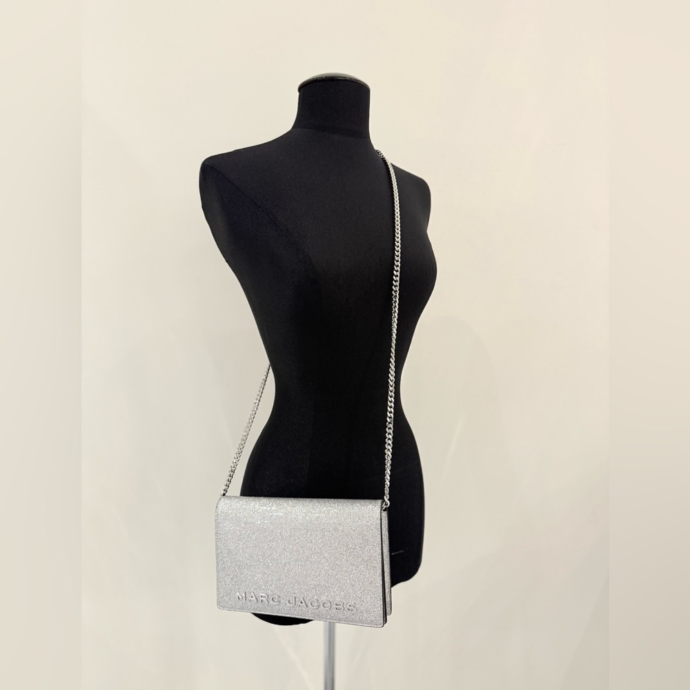 NWT Marc Jacobs party on chain crossbody - silver